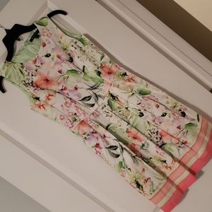 Brooks Brothers Floral Dress Size 4P